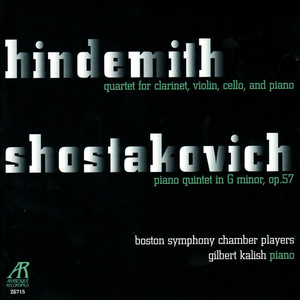 Quartet for Clarinet, Violin, Cello and Piano - I. With moderate movement