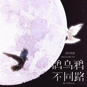 白鸽乌鸦不同路 (伴奏)