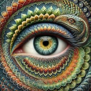 Look into Yourself: Eye Chinese Meditation