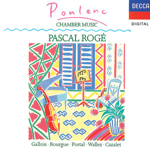 Pascal Rogé - Trio for Oboe, Bassoon and Piano, FP.43 - 3. Rondo (钢琴，双簧管和低音管三重奏 - ピアノ、オーボエとファゴットのための三重奏曲: 第3楽章: Rondo|ピアノオーボエファゴットノタメノサンジュウソウキョク: ３．ロンド)