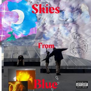 Letter through clouds