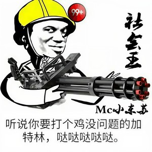 我想买把加特林