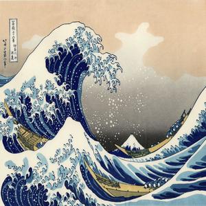 The Great Wave off Kanagawa  神奈川沖浪裏