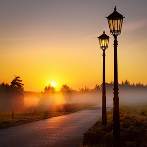 Melody Drifting Through Hazy Light