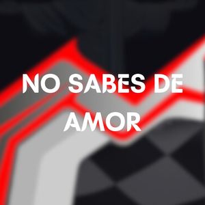 No sabes de amor