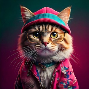 Purring Beats: Hip Hop for Cats