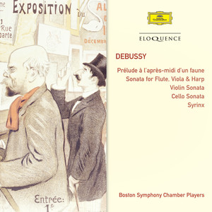 Debussy: Prélude à l'après-midi d'un faune; Sonata For Flute, Viola & Harp