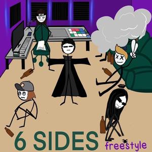6 SIDES FREESTYLE (feat. balloon, ageofdom, Dirty Deluxe, Rylan Oz, dom baron, ZEEKE & Razor Ramon) (Explicit)