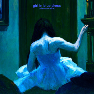Girl in Blue Dress