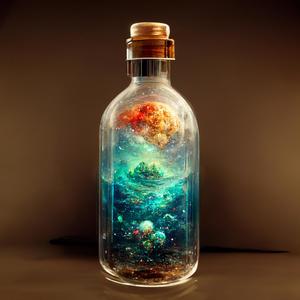 ボトルの中の天国 (feat. RUDE, Incorporeal Visions Deluxe & m a l i b l u e : ()