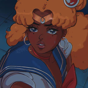 Black Sailor Moon (Explicit)