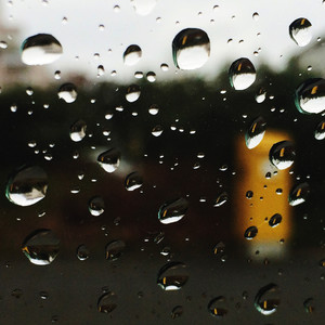 Early Morning Atmosphere over Wooden Cabin
