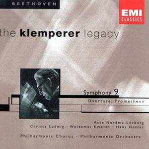 THE KLEMPERER LEGACY:SYMPHONY 9 & OVERTURE PROMETHEUS