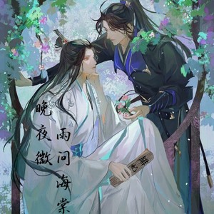 晚夜微雨问海棠