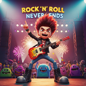 Monsters Love Rock 'N' Roll (Rock Lives Kids Band Remix)