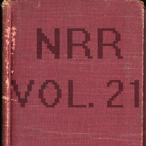 NRR, Vol. 21