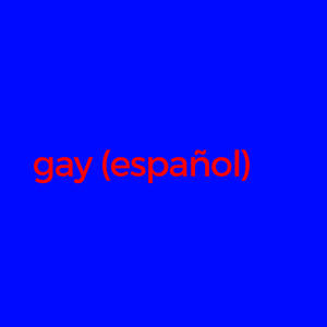 gay (español)