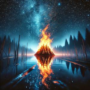 FUOCO NELLA NOTTE