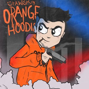 Orange Hoodie