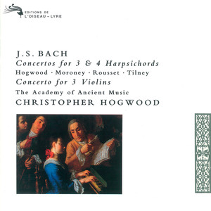 Concerto for 3 Harpsichords, Strings & Continuo No. 2 in C Major, BWV 1064R - Arr. Hogwood for 3 Violins - 1. (Allegro)