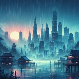 Rain in the Garden of My House, Heavy Rain 20