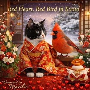 Red Heart, Red Bird in Kyoto