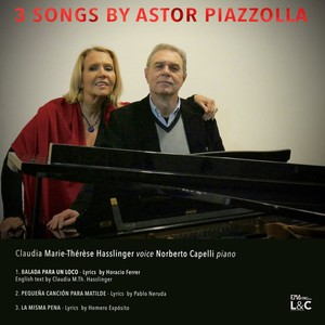 3 Songs by Astor Piazzolla (Voice and Piano)