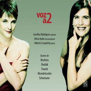 Vocal Duets – Dvorak, A. / Schumann, R. / Brahms, J. / Mendelssohn, F. / Franck, C.