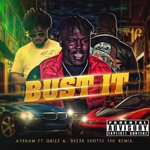 Bust It (feat. Q Bizz & Dee30shotss) [Remix] [Explicit]