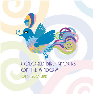 Colored Bird Knocks on the Window