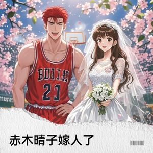 赤木晴子嫁人了