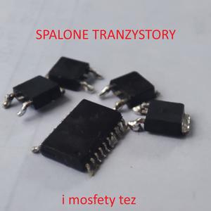 Spalone tranzystory