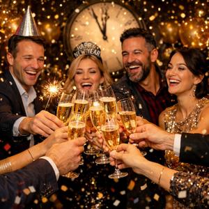 Title: “Let’s Raise Our Glasses”