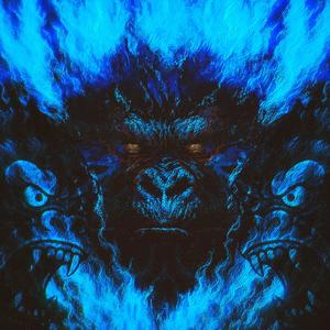 Gorilla Stomps on The Steel Scaffolding