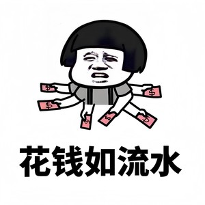 花钱如流水