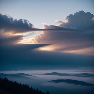 The Ocean Folds into Night