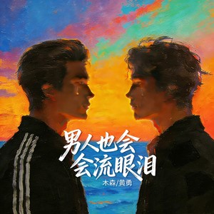 男人也会流眼泪 (DJ伟然版伴奏)封面