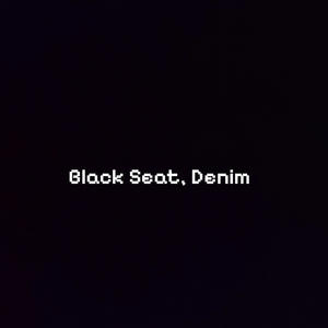 Black seat, denim (Explicit)