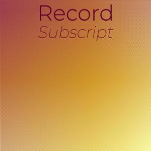 Record Subscript