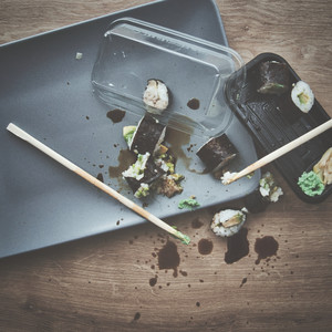 Dropped Sushi