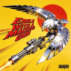 Eagle With A Machine Gun