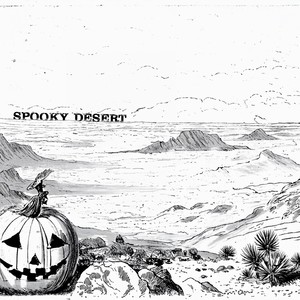 Spooky desert