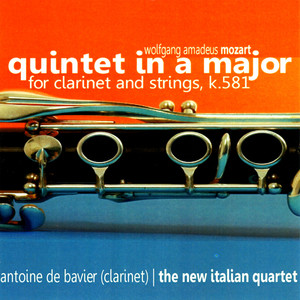 Quintet in A Major for Clarinet and Strings, K.581 - IV. Allegretto con variazioni