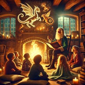 Fireside Fairy Tales: Cozy Baby Lullabies by Crackling Fireplace