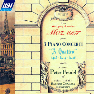 Piano Concerto in F, K413 - Arr. Piano & String Quartet - 1. Allegro