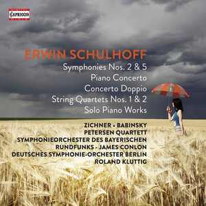 SCHULHOFF, E.: Symphonies Nos. 2 and 5 / Piano Concerto No. 2 / String Quartets Nos. 1 and 2 (Zichner, Zoon, Kluttig, Petersen Quartet) [6-CD Box Set]