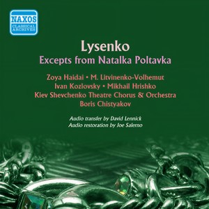 Natalka Poltavka - Sontse Nyzenko (The Sun is Setting) (Petro)