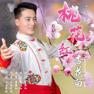 桃花红杏花白