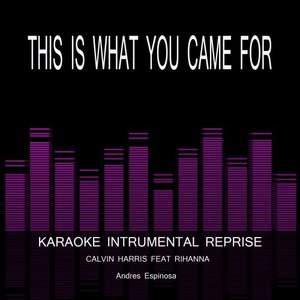 This Is What You Came For (Karaoke Instrumental Reprise Calvin Harris Feat Rihanna)