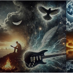 Лёгкий рок с перепадами на медленную мелодию Эмоциональный гитарный трек